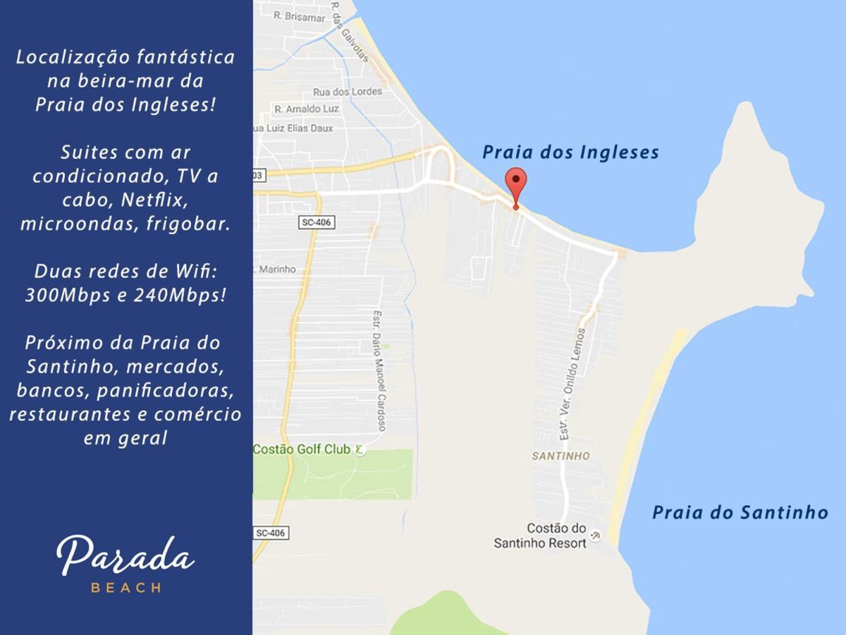 Parada Beach Suites A Beira-Mar Florianopolis Exterior photo